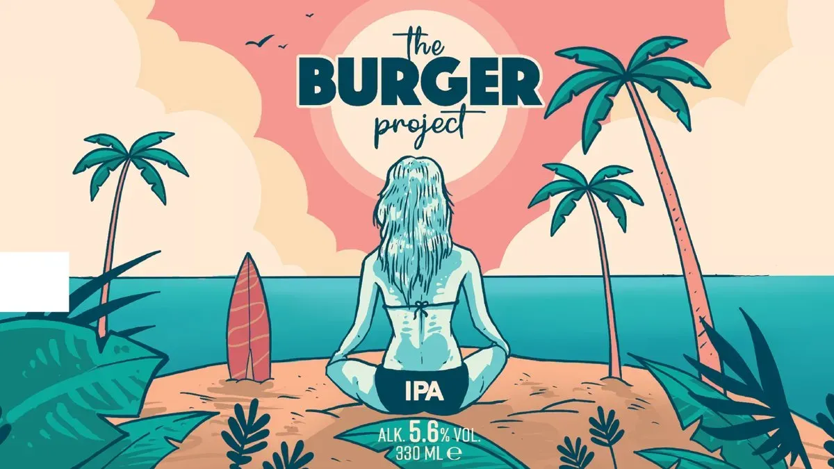 The Burger Project IPA 5,6% 330 ml