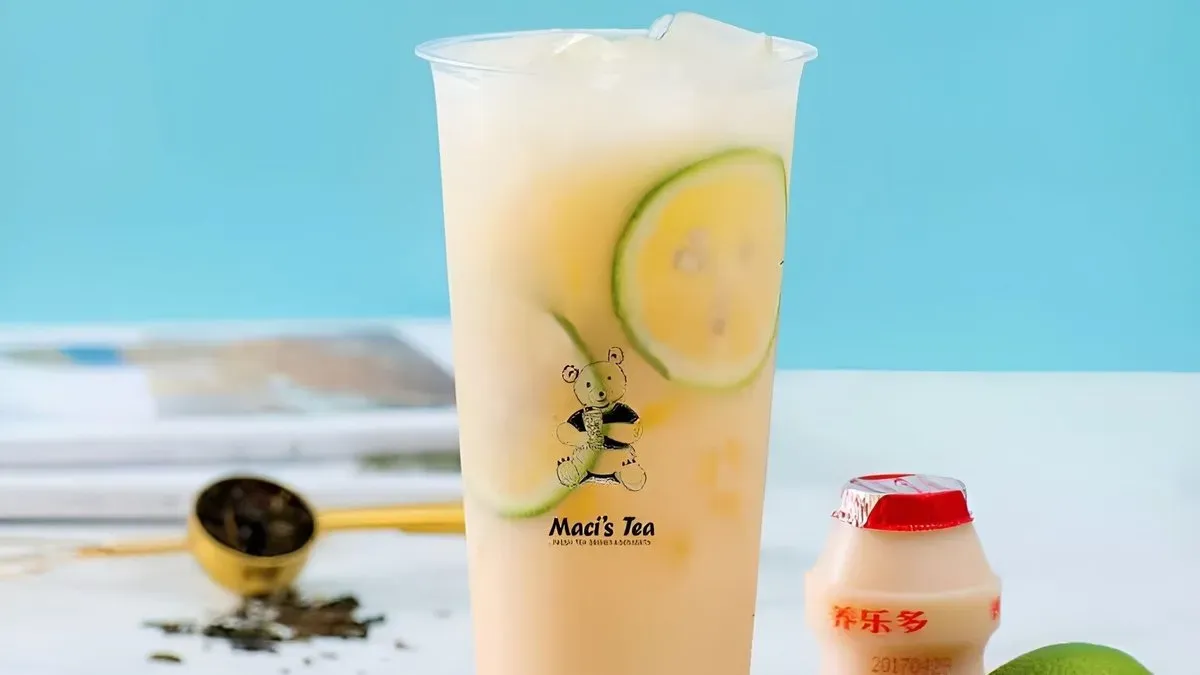 Joghurtos jeges tea