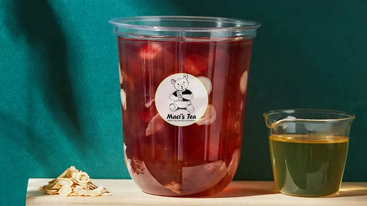 Goji gyömbér tea