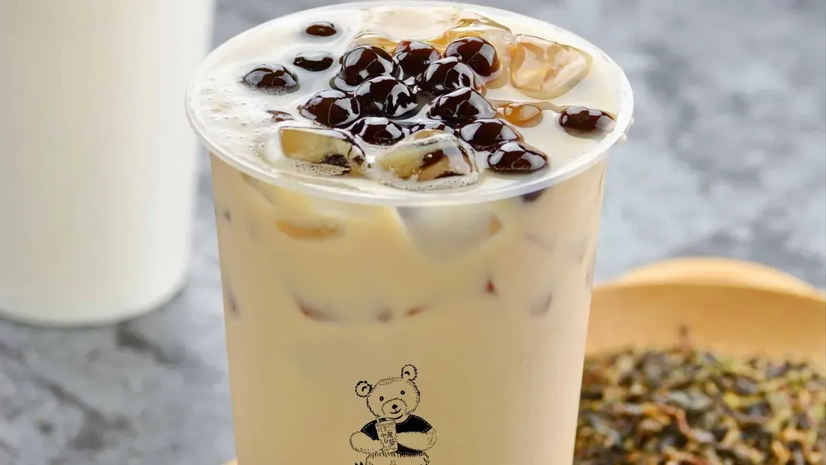 Fekete tejes tea