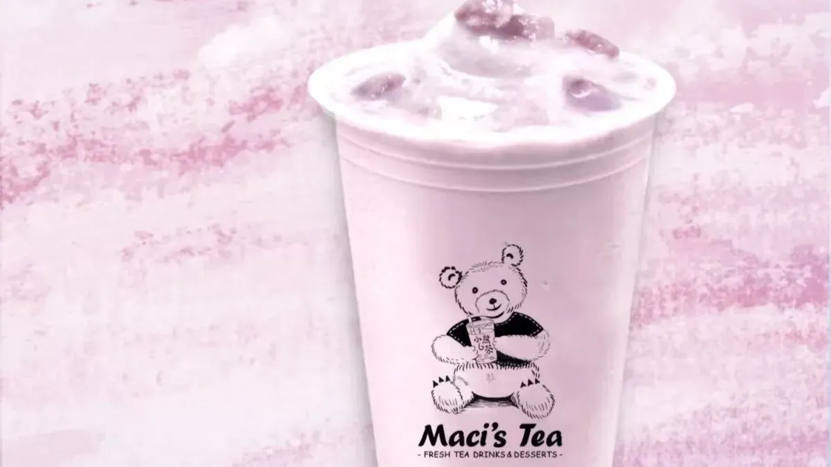 Taro tejes tea