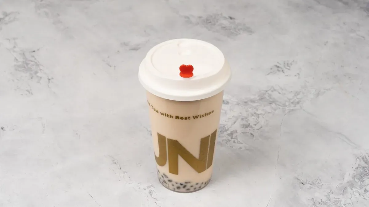 Red Bean Milk Tea