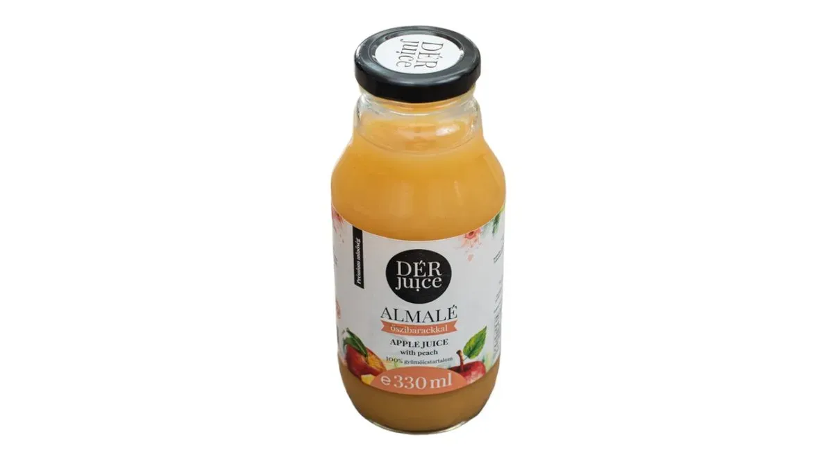 DÉR juice alma-őszibarack 0,33l