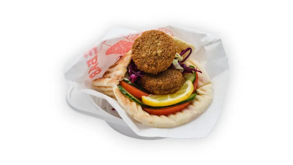Falafel pitában