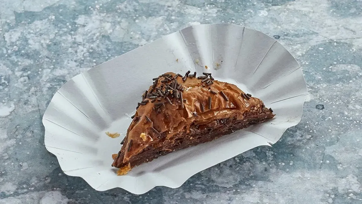 Baklava csokis