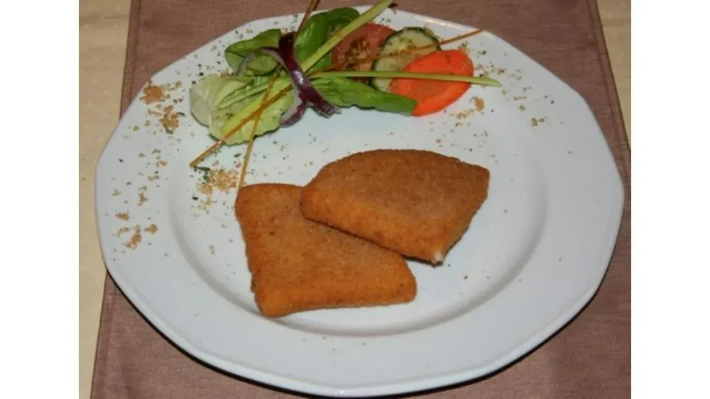 Rántott sajt + tartár