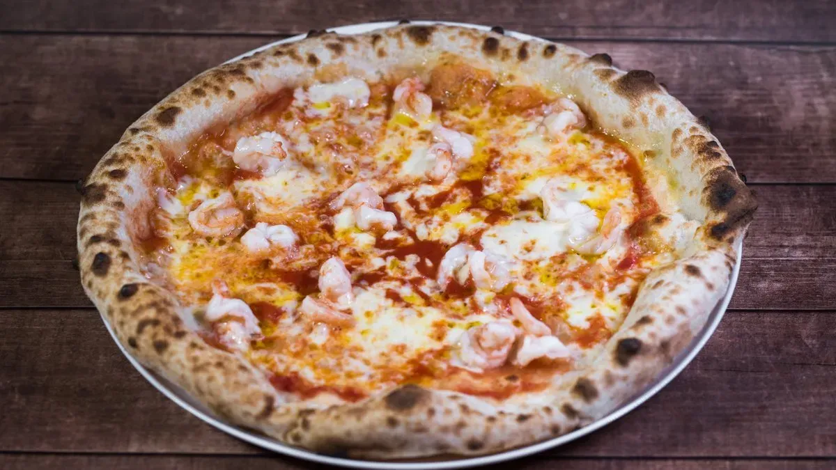 Gamberetti pizza