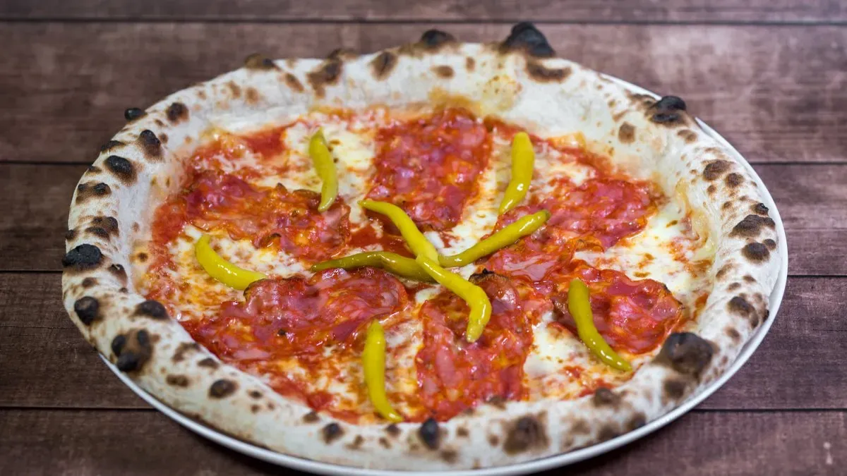 Arrabiata pizza