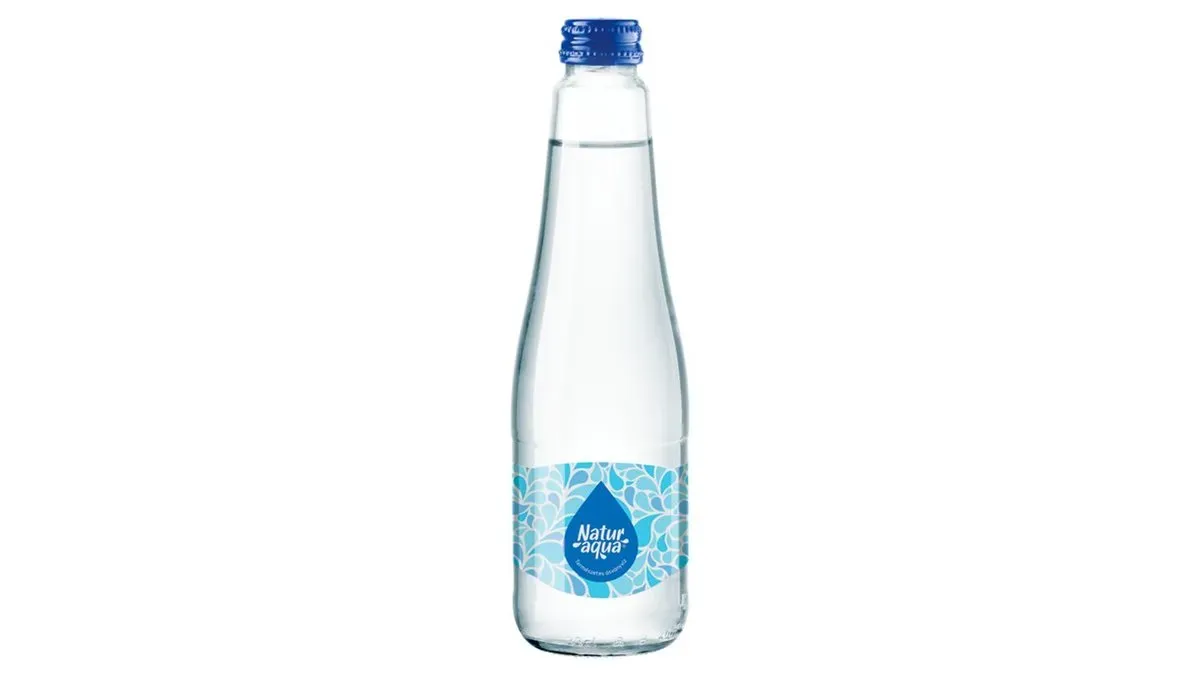 NaturAqua szénsavas ásványvíz 0,33L