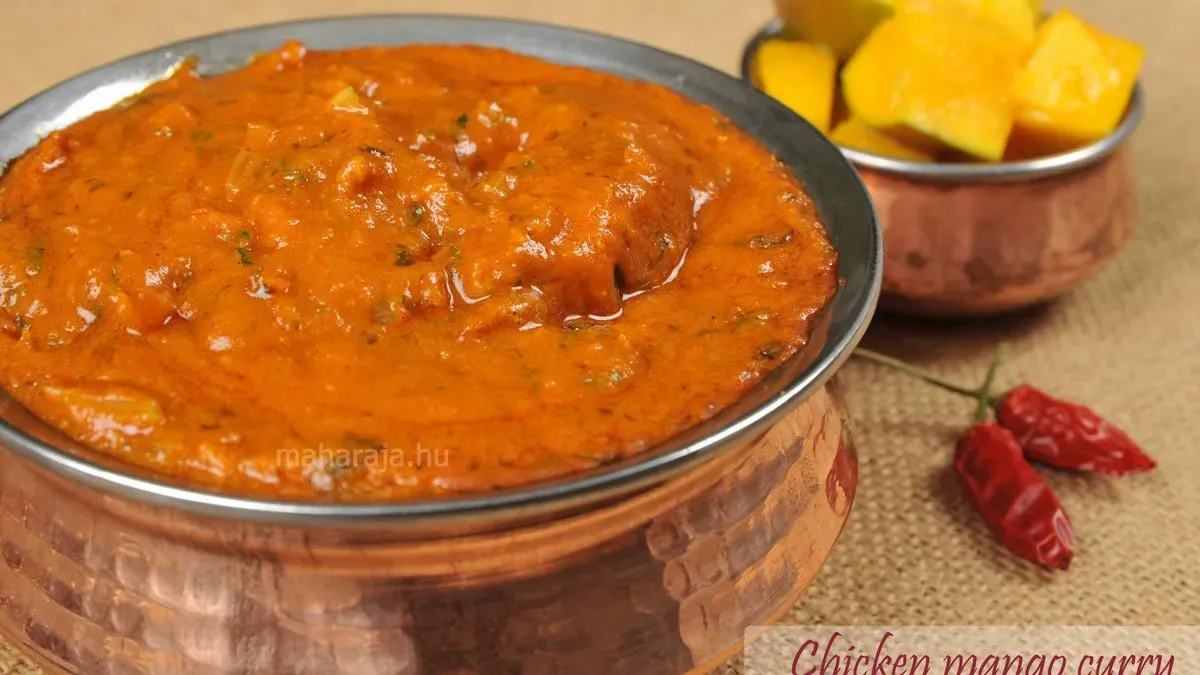 Mangós currys csirke (Chicken Mango Curry)