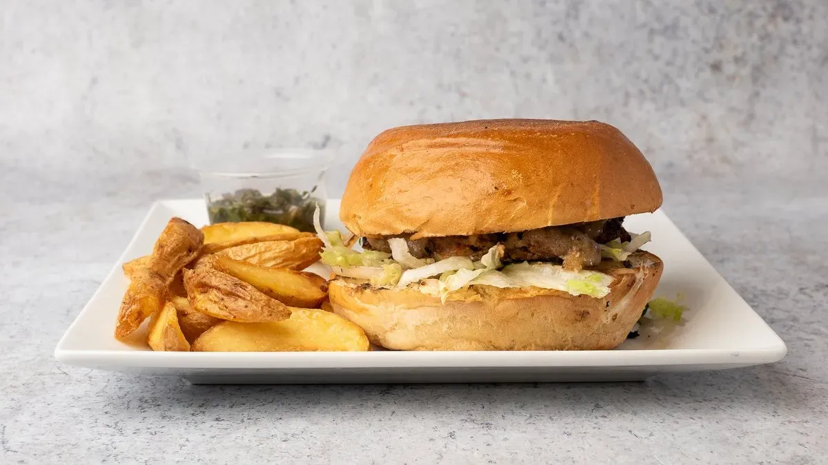 Chimichurri csili burger