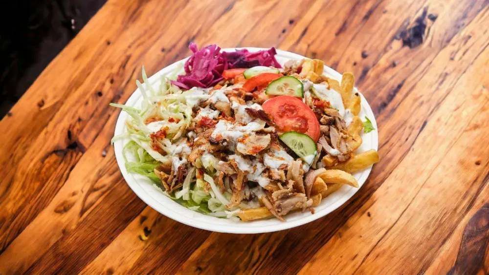 Kis gyros tál