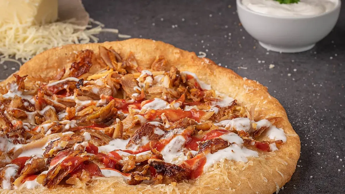 Shawarma Lángos