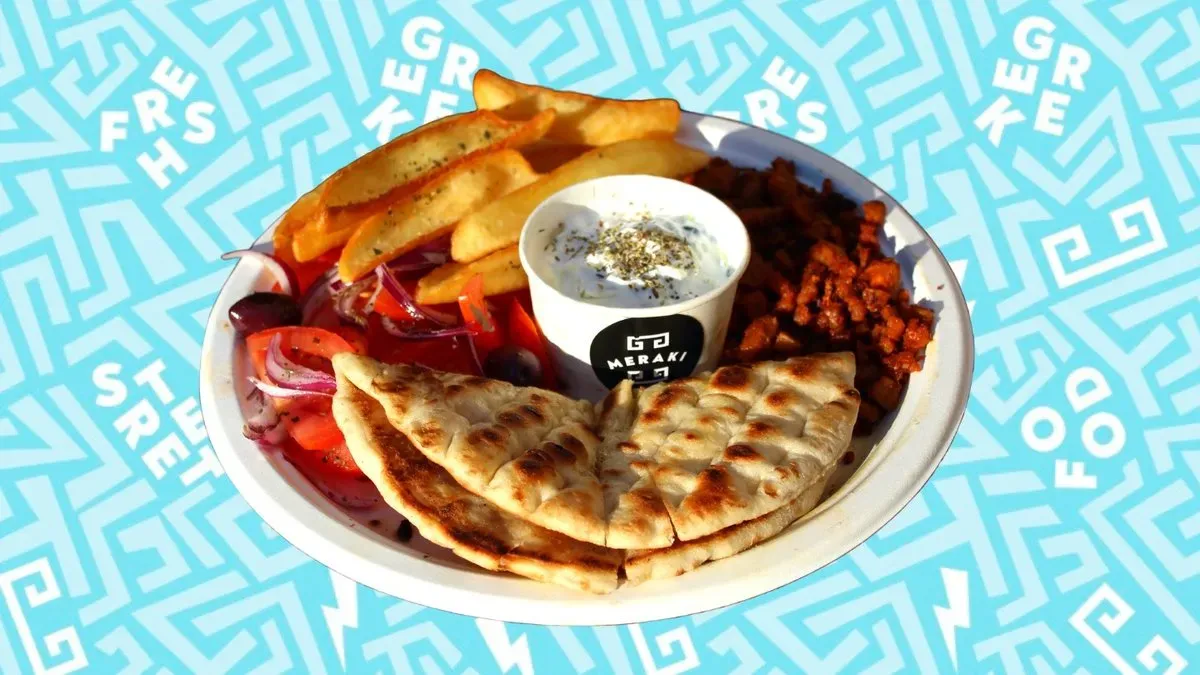 Seitan Gyros Tál