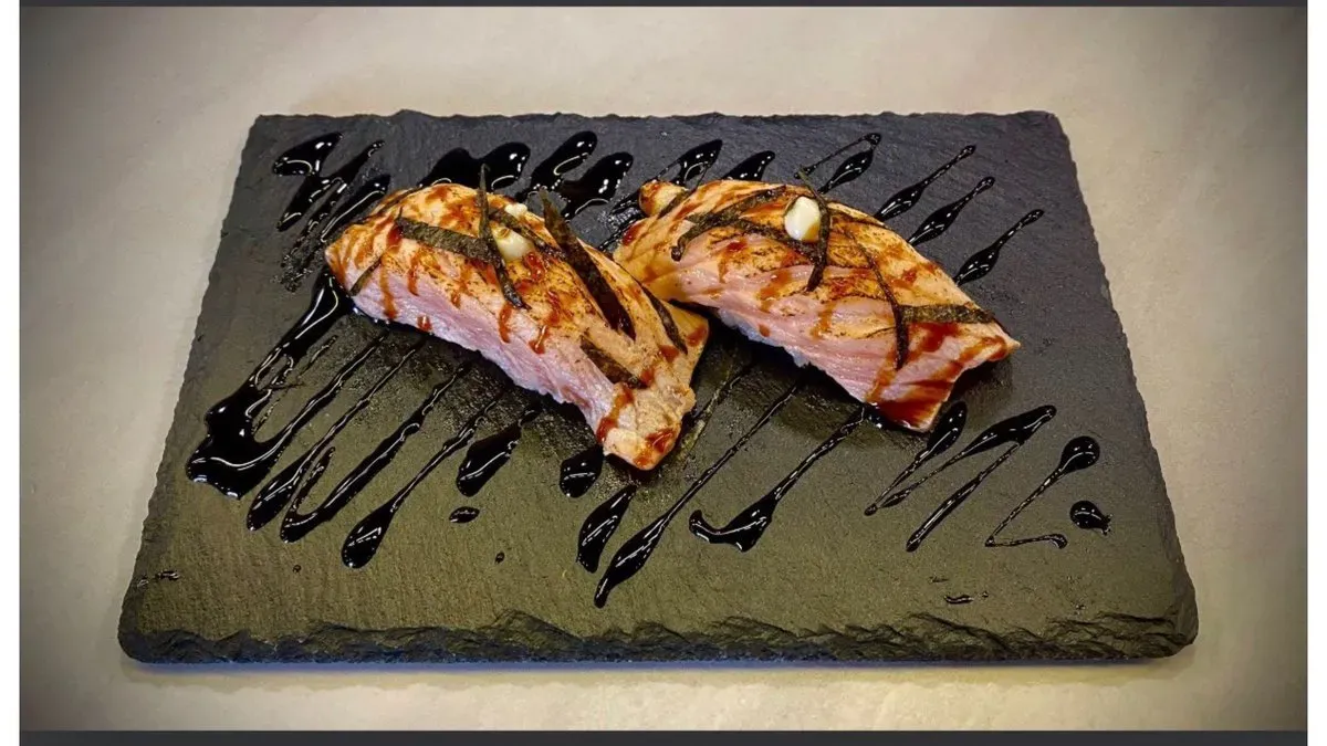 Salmon Flambe