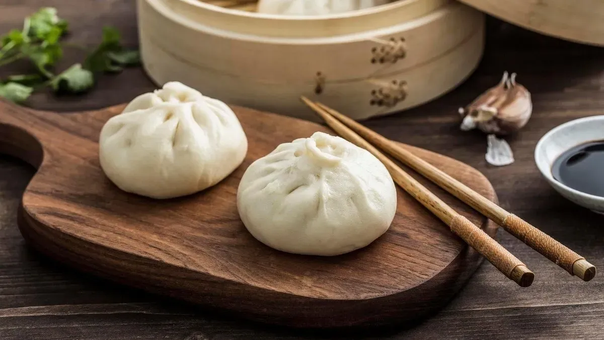 D3b. Gőzölt csirkés Bao/ Steamed chicken Bao