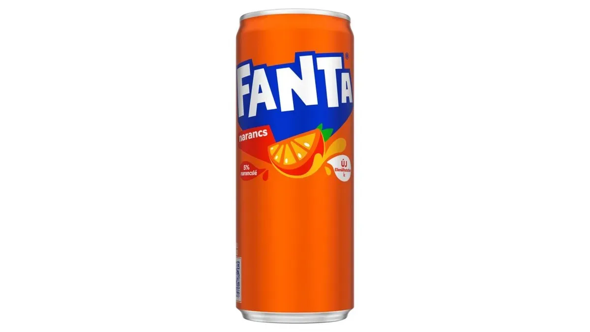 Fanta narancs ízű szénsavas üdítőital 330 ml