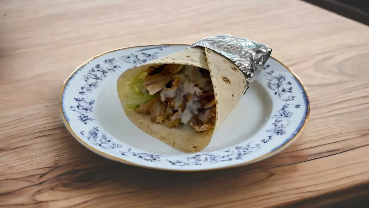 Gyros Tortilla hallal