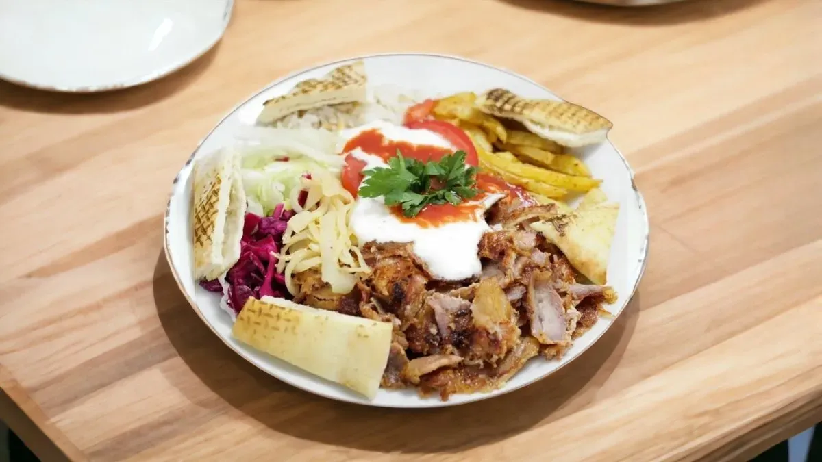 Gyros Tál hallal
