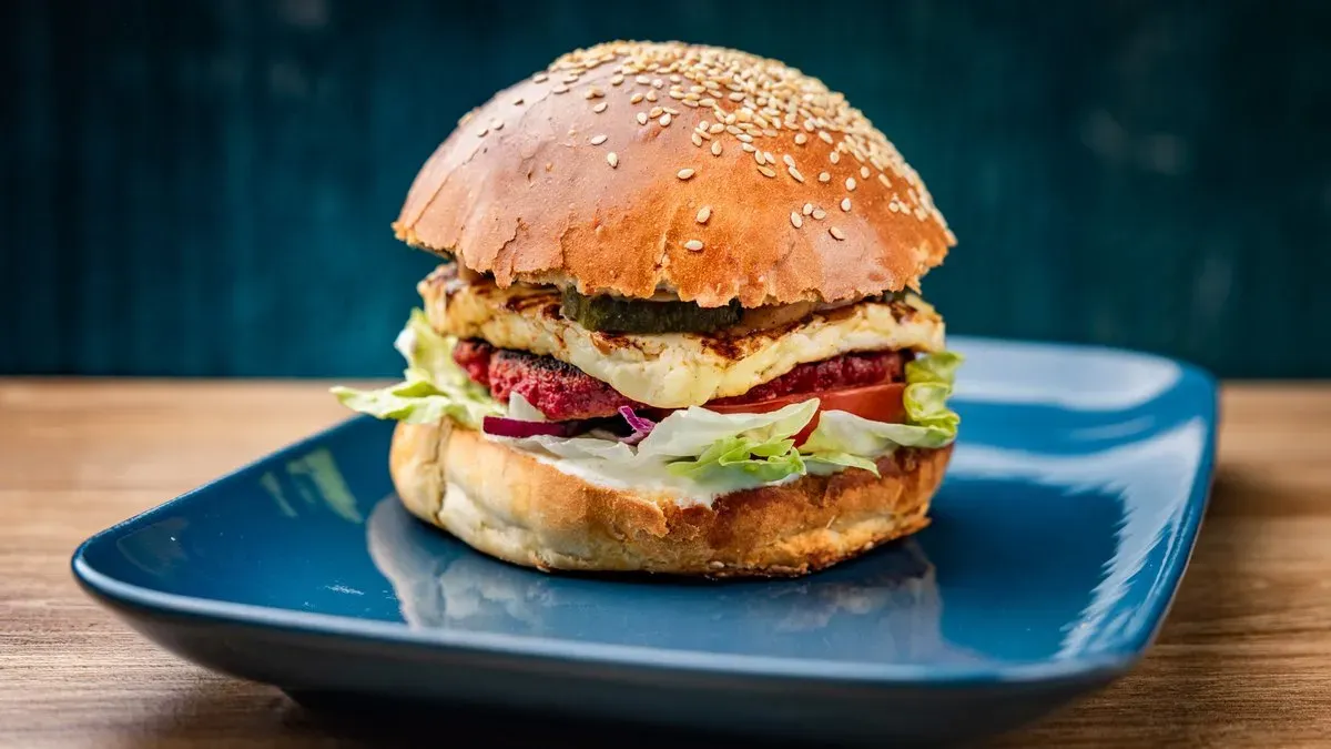 Vegetáriánus burger