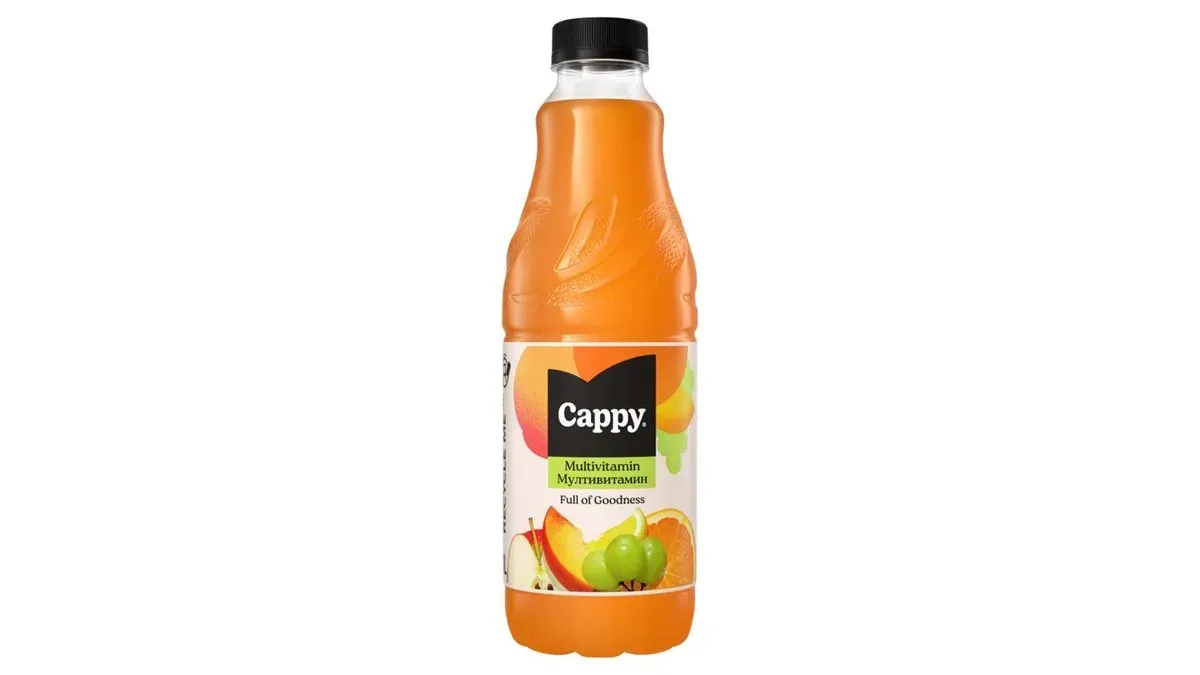 Cappy Multivitamin vegyesgyümölcs nektár hozzáadott vitaminokkal 1 l