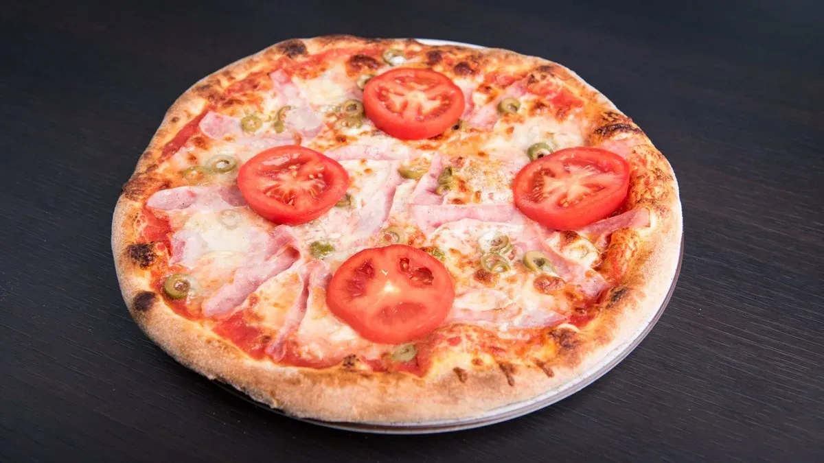 Gorgonzola pizza