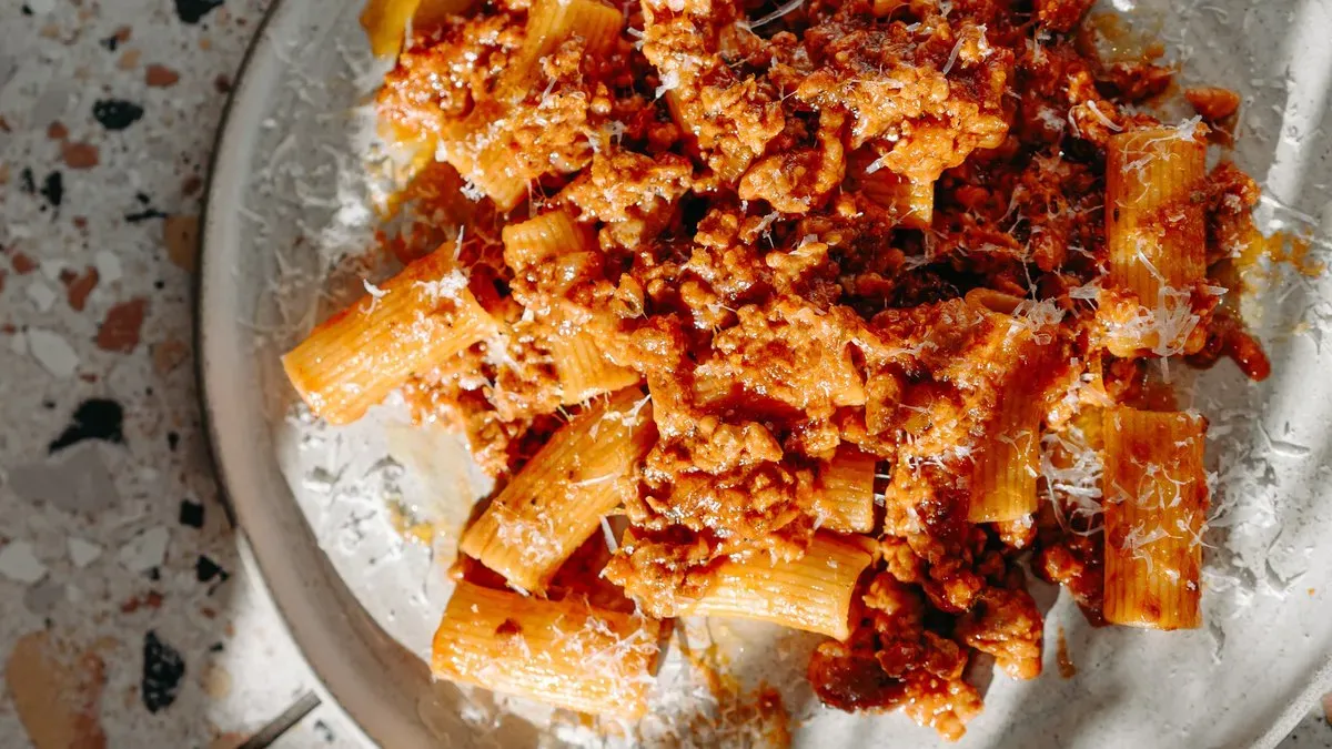 Rigatoni alla salsiccia