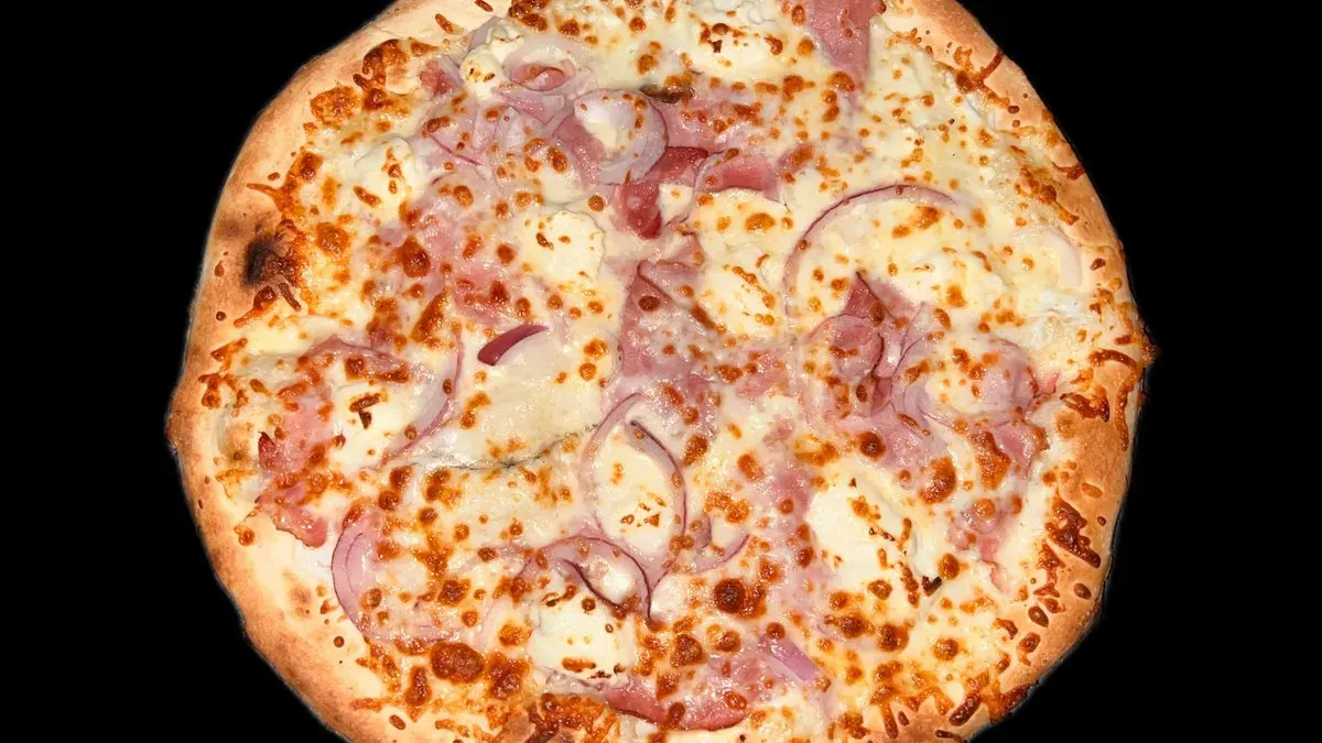 Ricotta con pancetta pizza 32cm