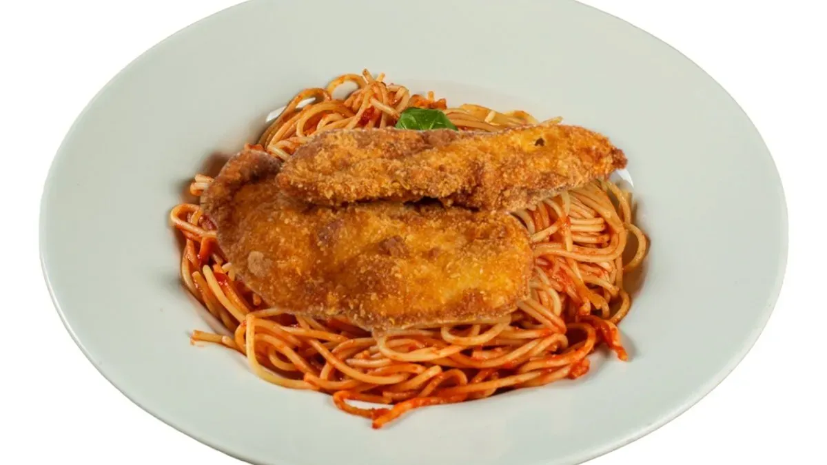 Bolognai sertésborda spagettivel