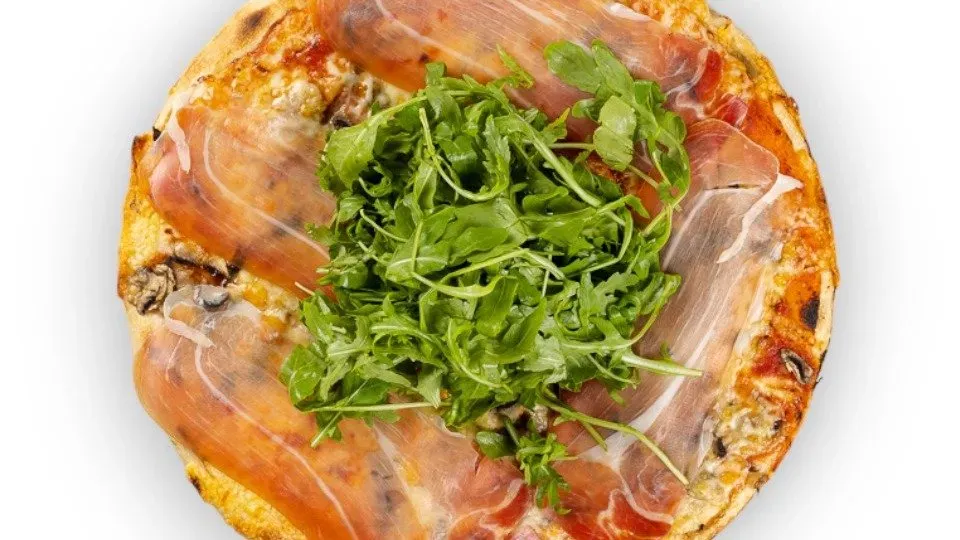 Prosciutto di parma e rukkola pizza 26cm