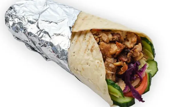 Gyros tortillában