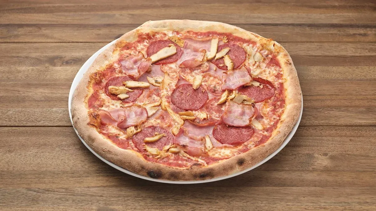 Húsimádó pizza