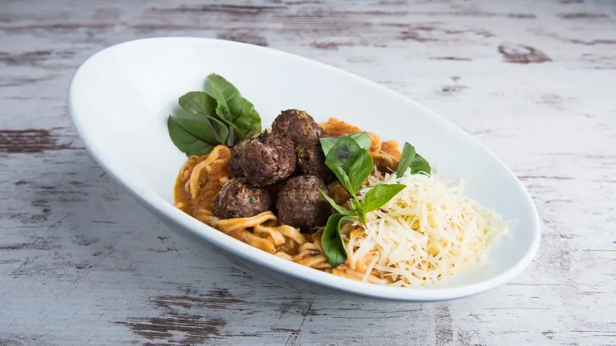 Fettuccine "Polpetta"