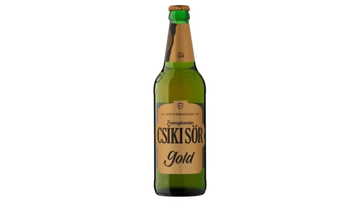 Tiltott Csíki Gold Sör 0,5l üveges 6%