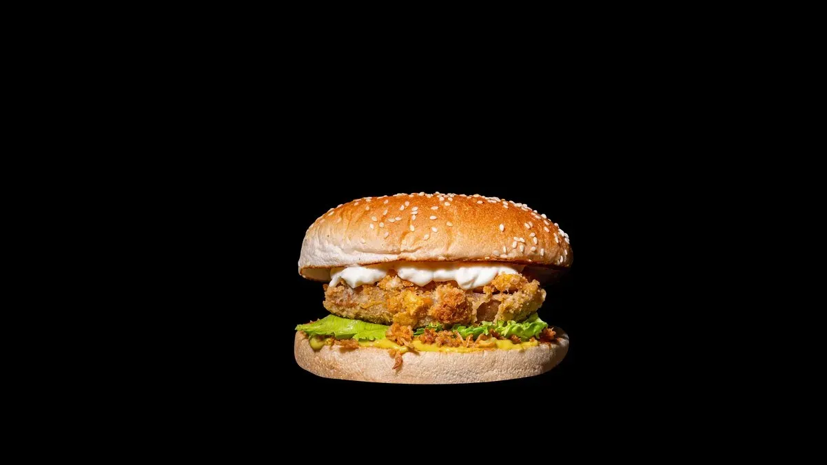 Juicy Vegán burger