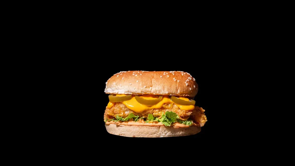 Juicy Fire burger