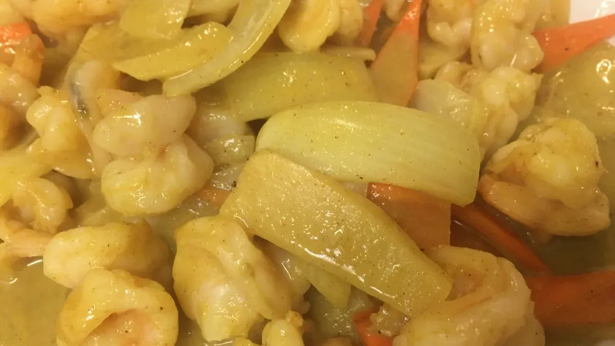 G01 Curry-s garnélarák 咖喱虾