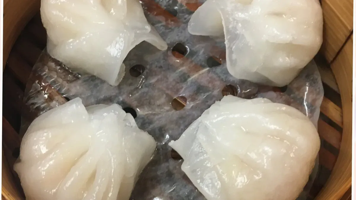 B07 Gőzölt garnélarák gombóc (4 db)蒸虾饺