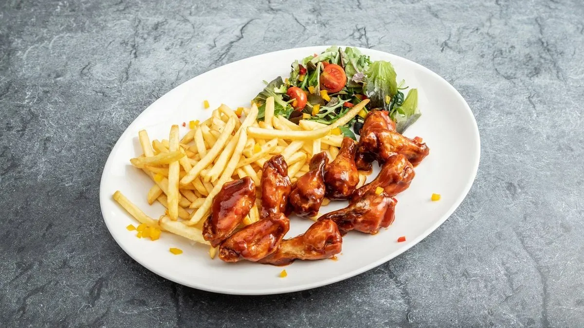 Pikáns Bbq Csirkeszárnyak