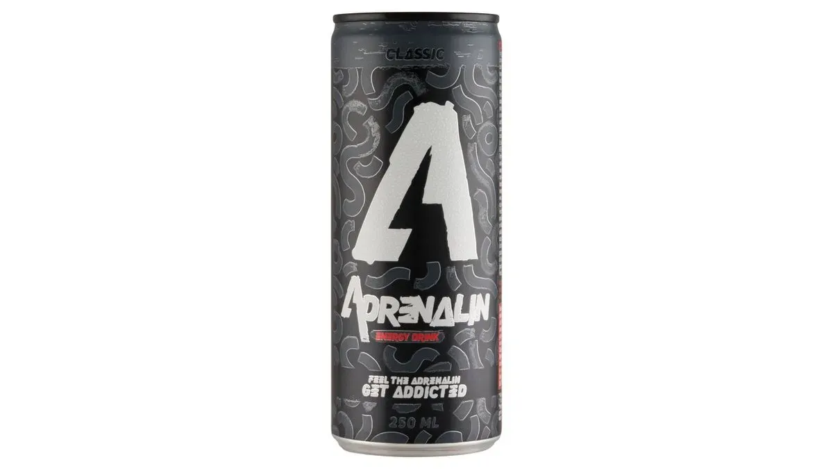 Adrenalin tutti-frutti ízű szénsavas energiaital  250 ml