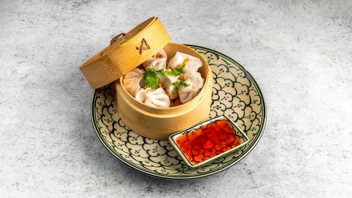 Párolt rákos gyoza (6db)