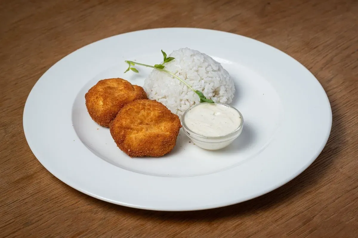 Rántott gombafejek (8 dkg)