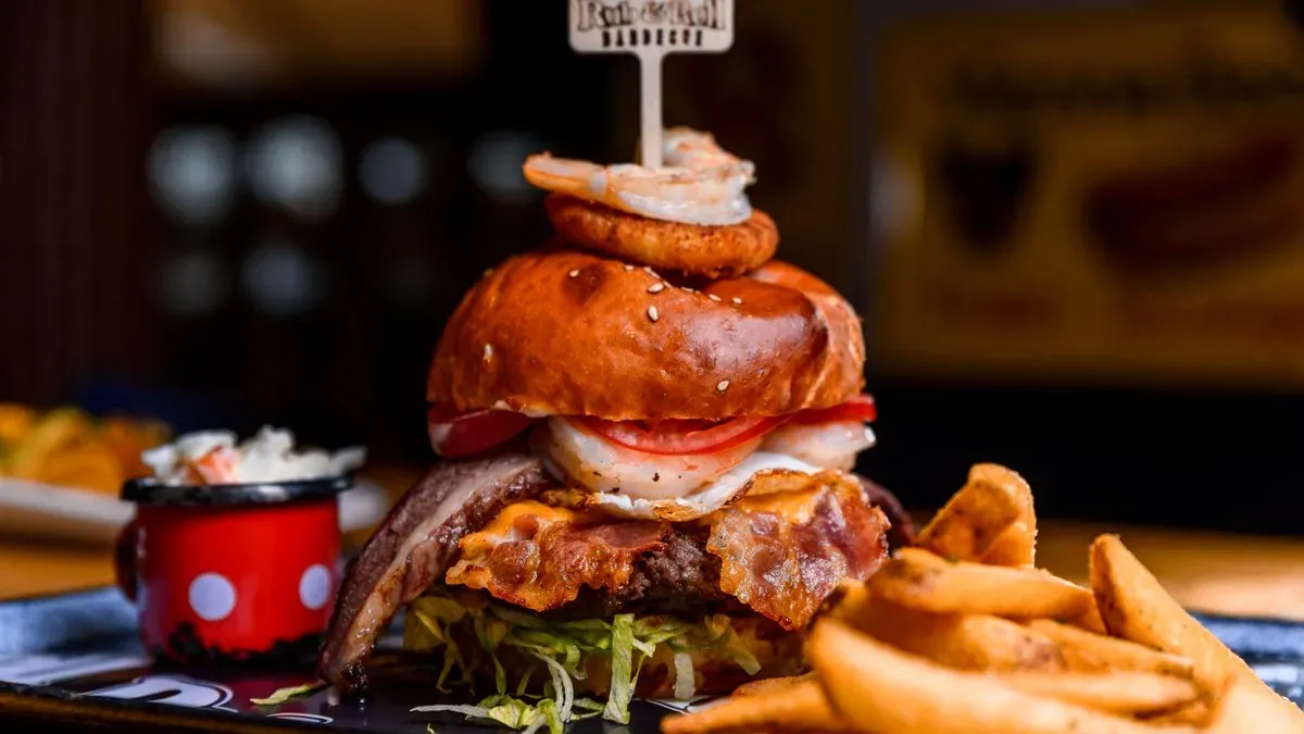 Barbecue burger