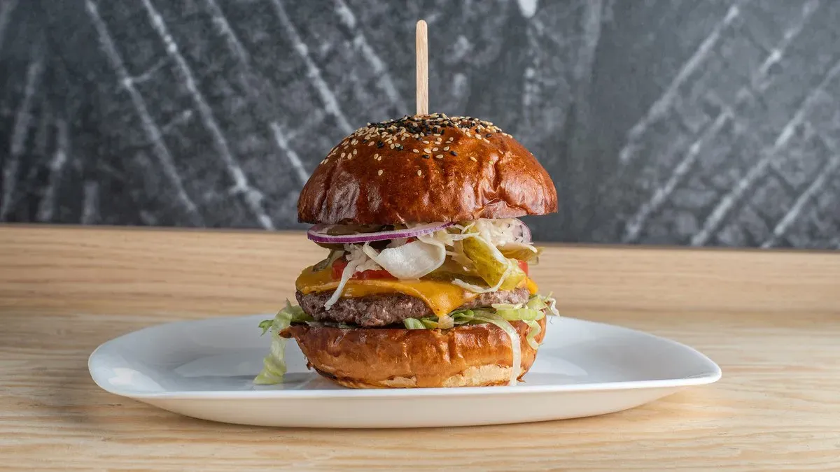 Retro burger