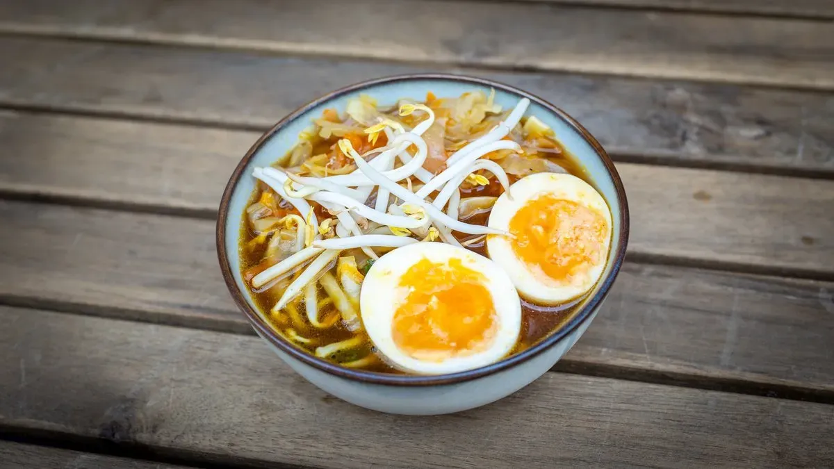 Ramen zöldség