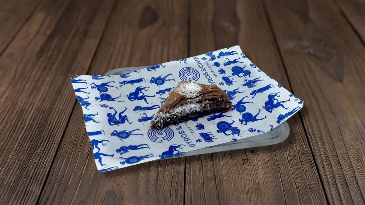 Csokis diós baklava