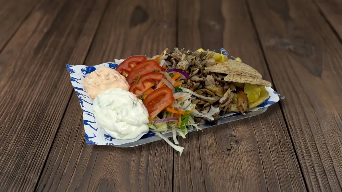 Gyros tál