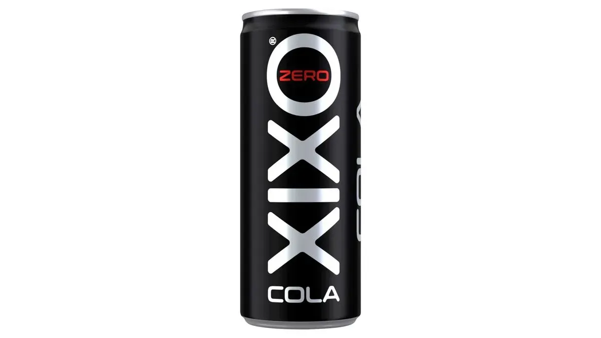 XIXO Cola Zero kóla ízű, szénsavas üdítőital édesítőszerekkel 250 ml