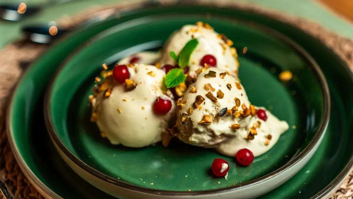 Pisztáciás Profiterol