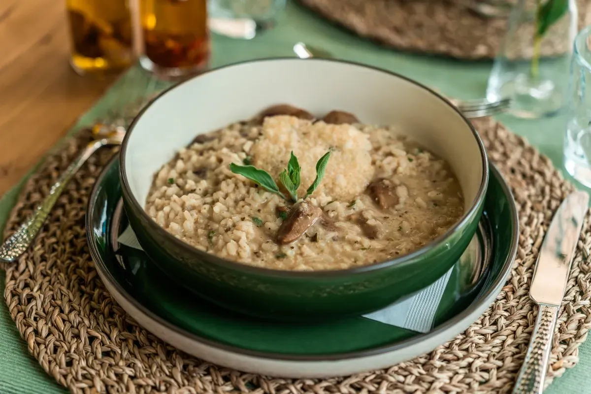 Risotto ai funghi porcini